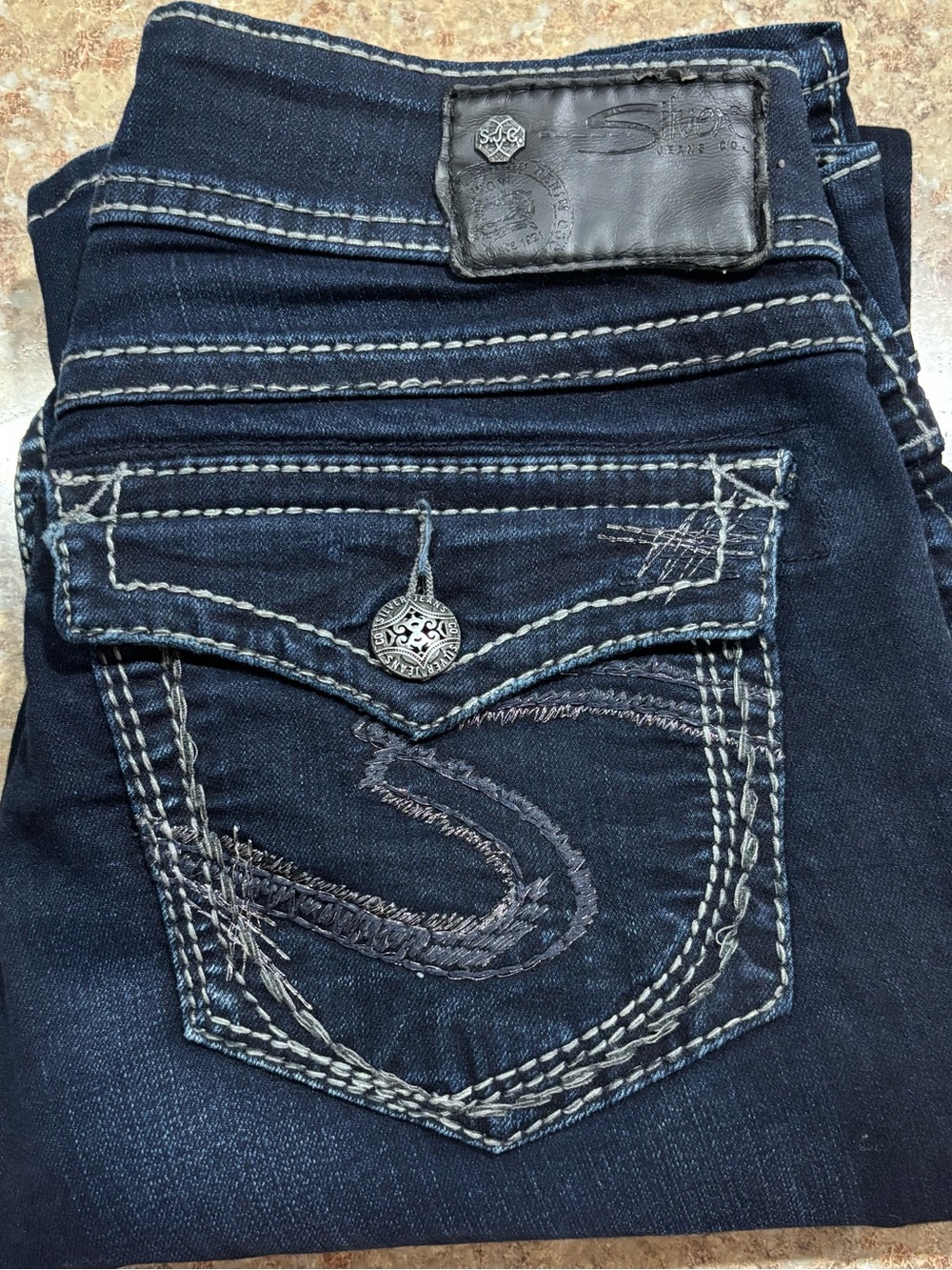 Silver Jeans Women’s Dark Indigo Skinny Jeans